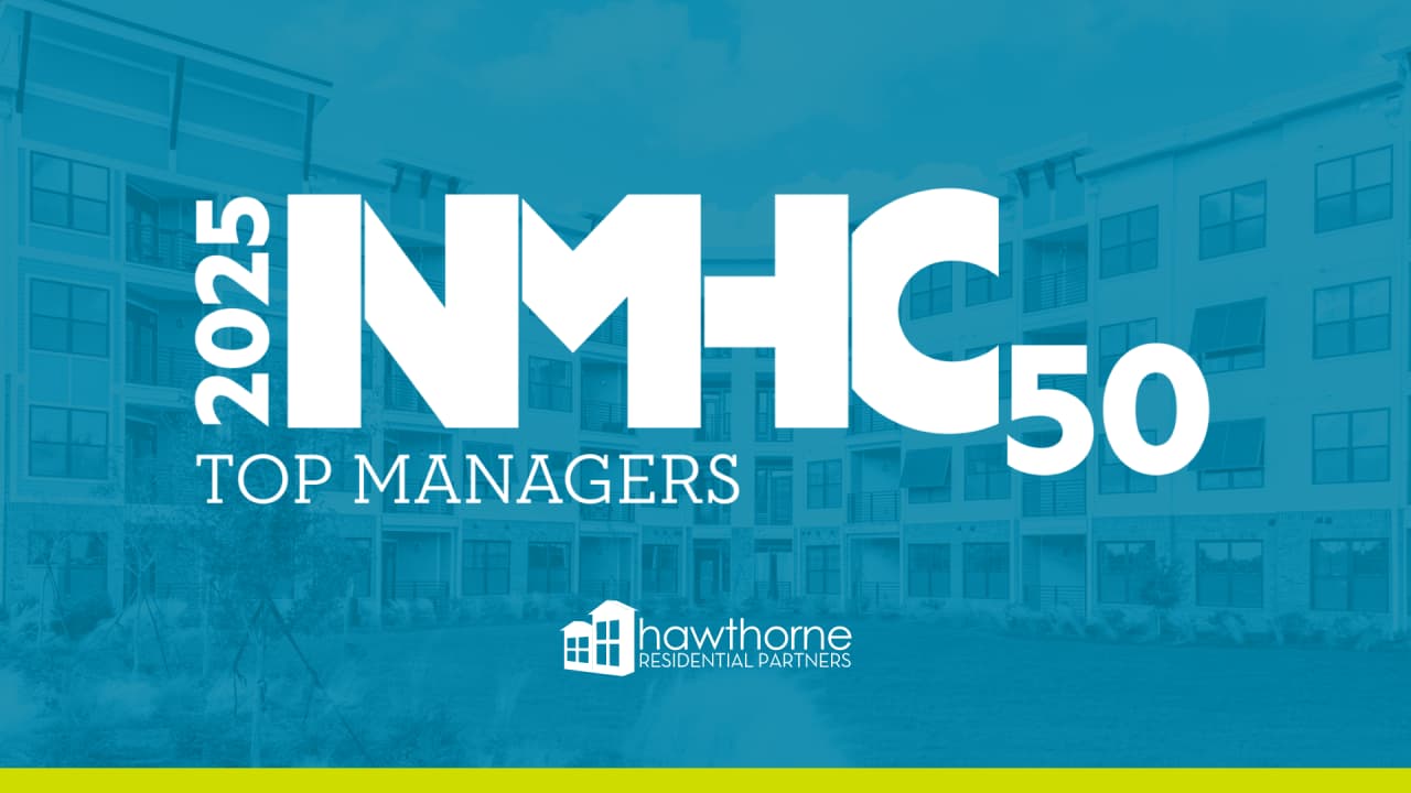 Hawthorne Residential Partners Recognized Among Top 50 Multifamily Property Management Firms