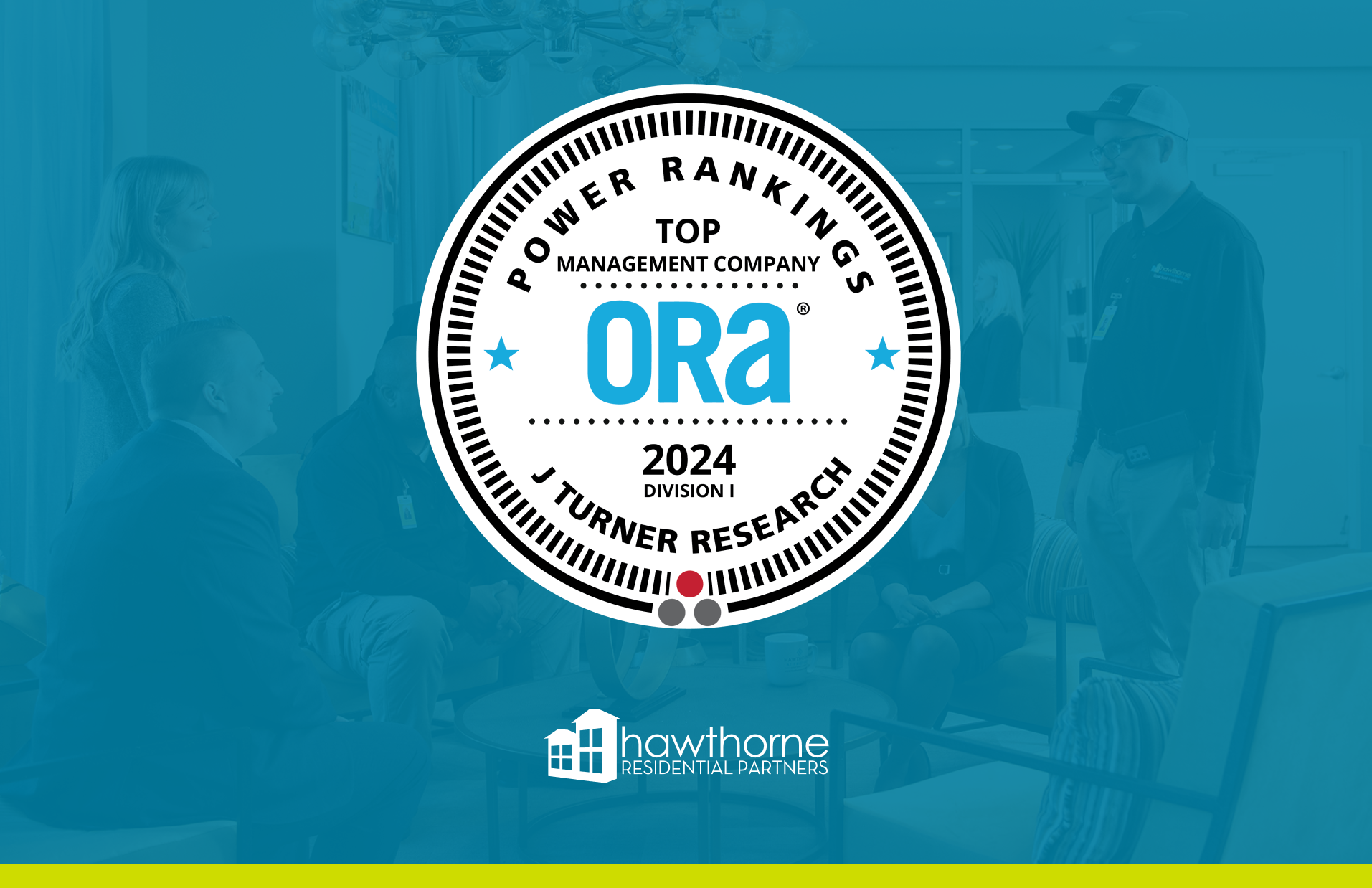 Hawthorne Named #1 National Leader in Online Reputation for Third Year Straight